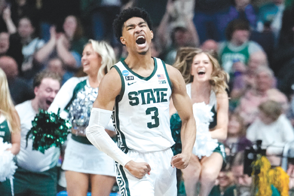Michigan State Spartans men’s basketball team muscles past Southern Cal ...